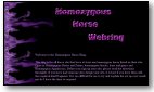 Link to Homozygous Horse Webring Website